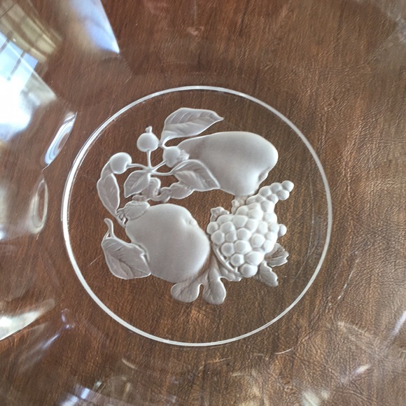 [Val St Lambert] Scalloped 10” Crystal Bowl